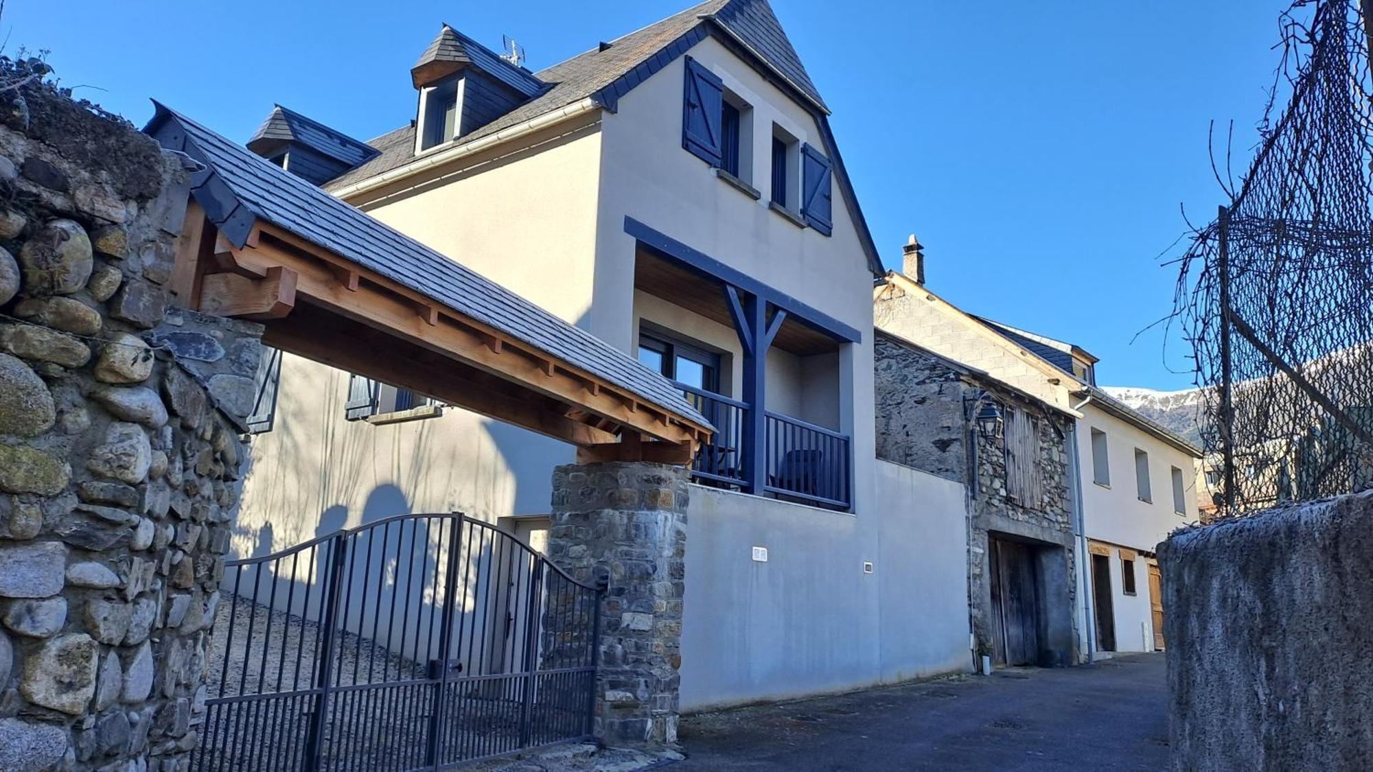 Le Balcon Face A L'Aspin Villa อาโฮว์ ภายนอก รูปภาพ